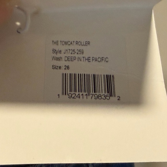 BRAND NEW!!  Never worn!!  The Tomcat Roller Jeans Size 26 - Picture 9 of 9